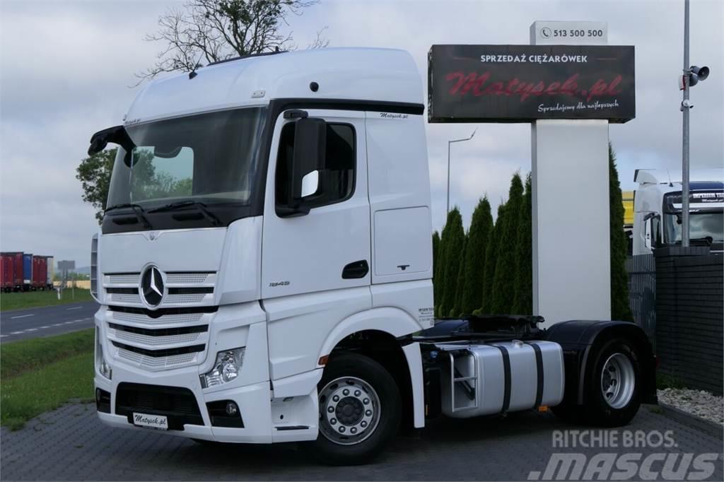 Mercedes-Benz ACTROS 1845 / STREAM SPACE / EURO 5 / Truck Tractor Units