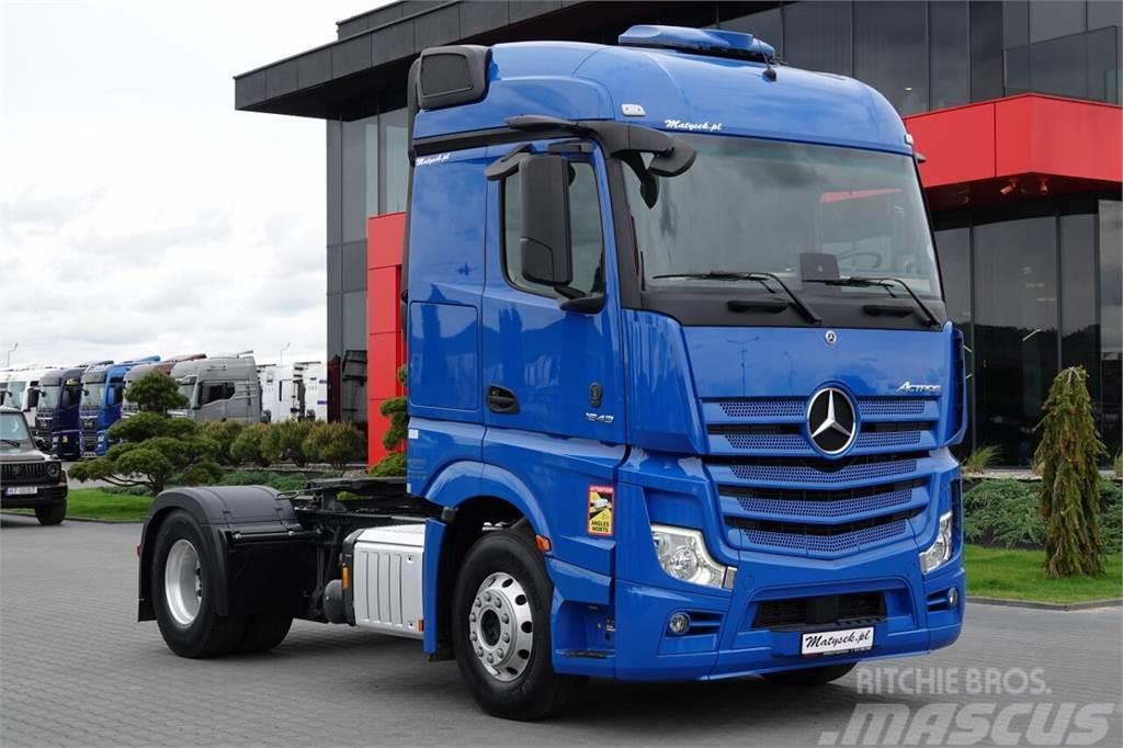 Mercedes-Benz ACTROS 1848 / MP5 / HYDRAULIKA / I-PARK COOL / 202 Truck Tractor Units