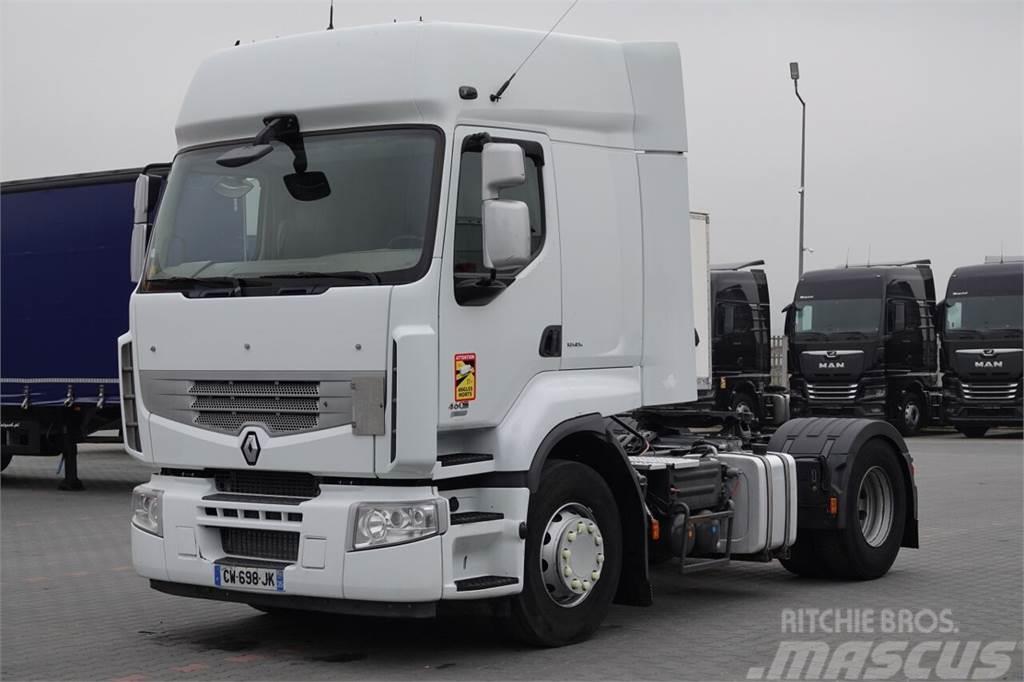 Renault PREMIUM 460 DXI / HYDRAULIKA / SPROWADZONA / MAŁY  Truck Tractor Units