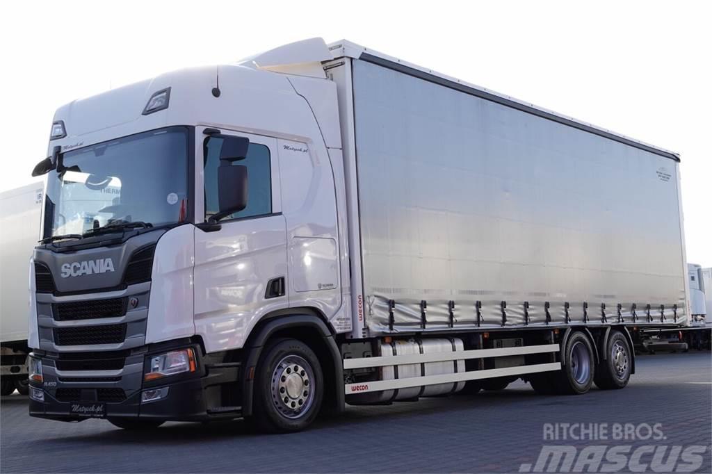 Scania R 450 Tautliner/curtainside trucks