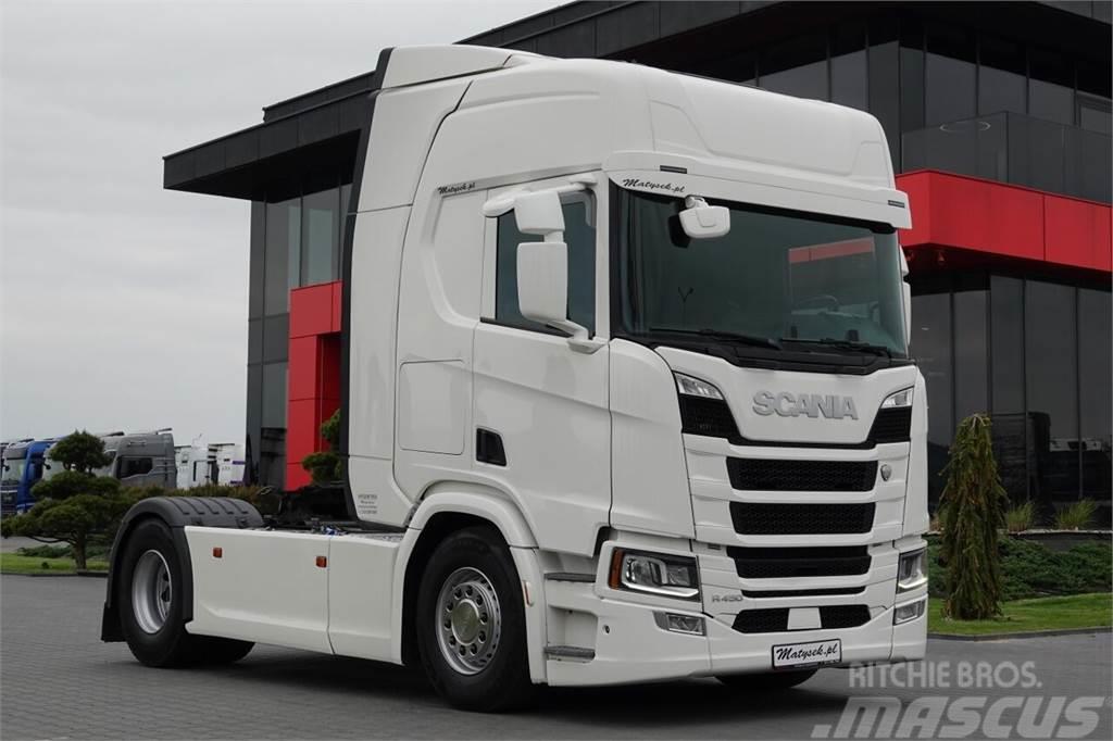 Scania R 450 / NOWY MODEL / RETARDER / I-PARK COOL / SPRO Truck Tractor Units