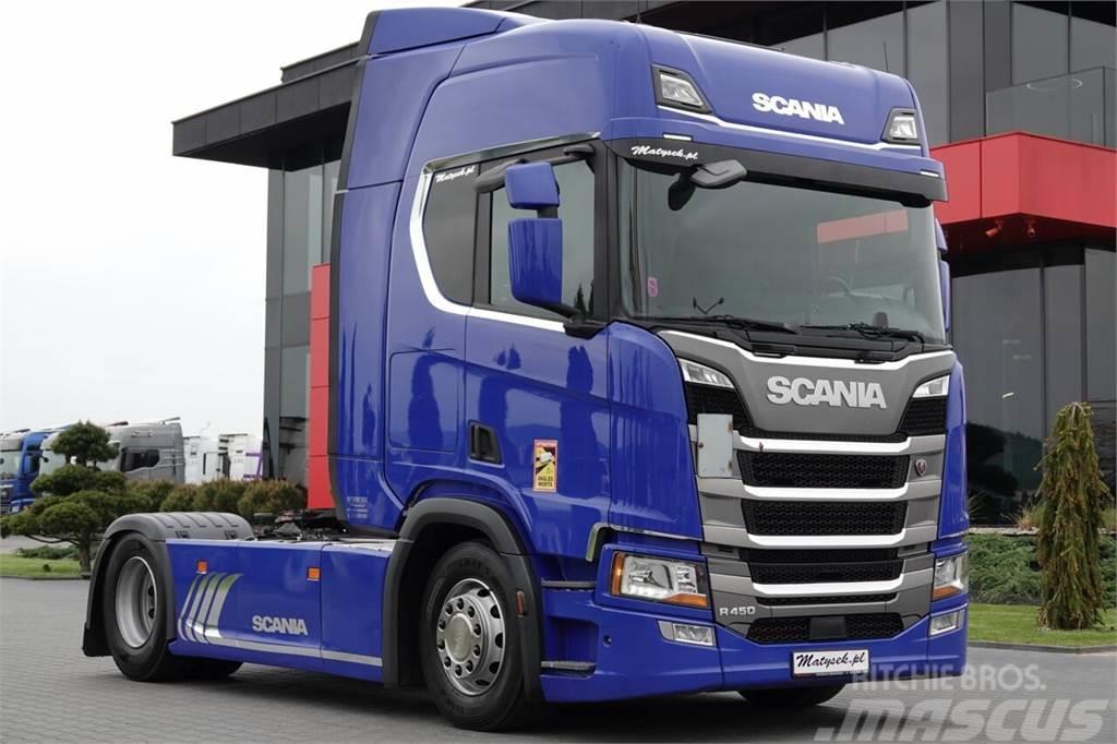 Scania R 450 / RETARDER / NOWY MODEL / OPONY 100 % Truck Tractor Units