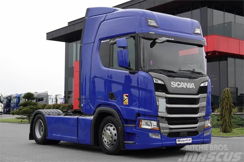 Scania R 450 / RETARDER / NAVI / NOWY MODEL / OPONY 100 % Truck Tractor Units