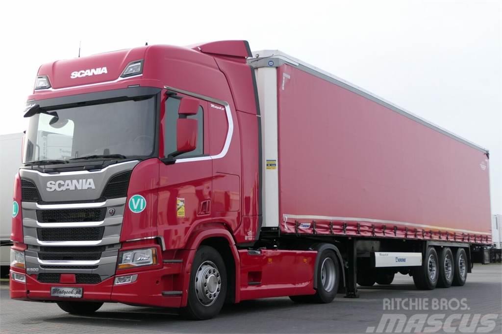 Scania R 500 / I-PARK COOL / NAVI / RETARDER + KRONE / CU Truck Tractor Units