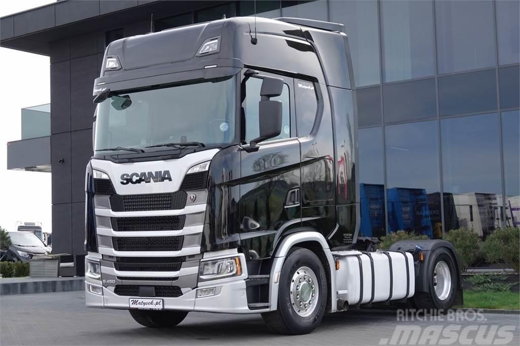 Scania S 450 / RETARDER / KOMPRESOR DO WYDMUCHU MHS 1100  Truck Tractor Units