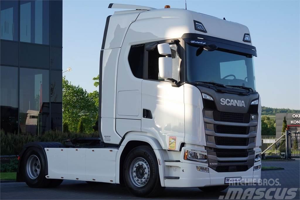 Scania S 500 / RETARDER / KLIMA POSTOJOWA / 2019 ROK Truck Tractor Units
