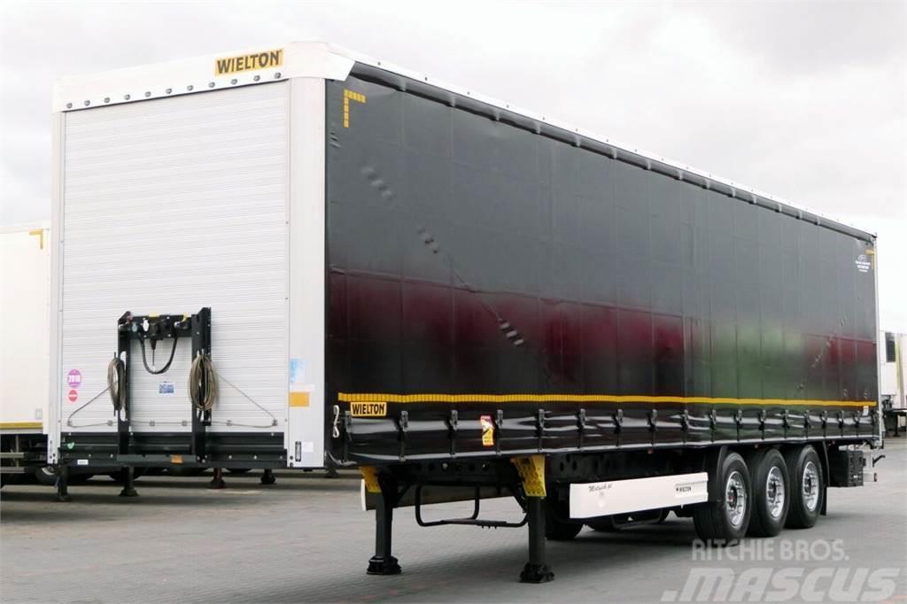 Wielton CURTAINSIDER / STANDARD / 6100 KG ! / SAF / 2018  Curtainsider semi-trailers