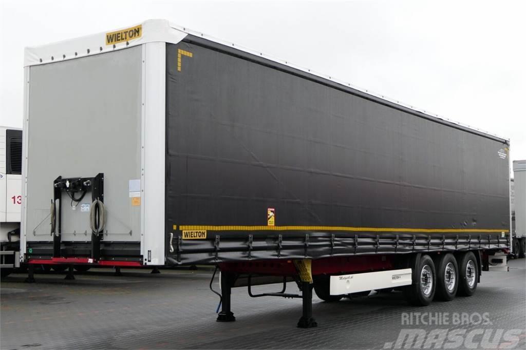 Wielton CURTAINSIDER / STADNARD / COILMULD - 9 M / LFITED  Curtainsider semi-trailers