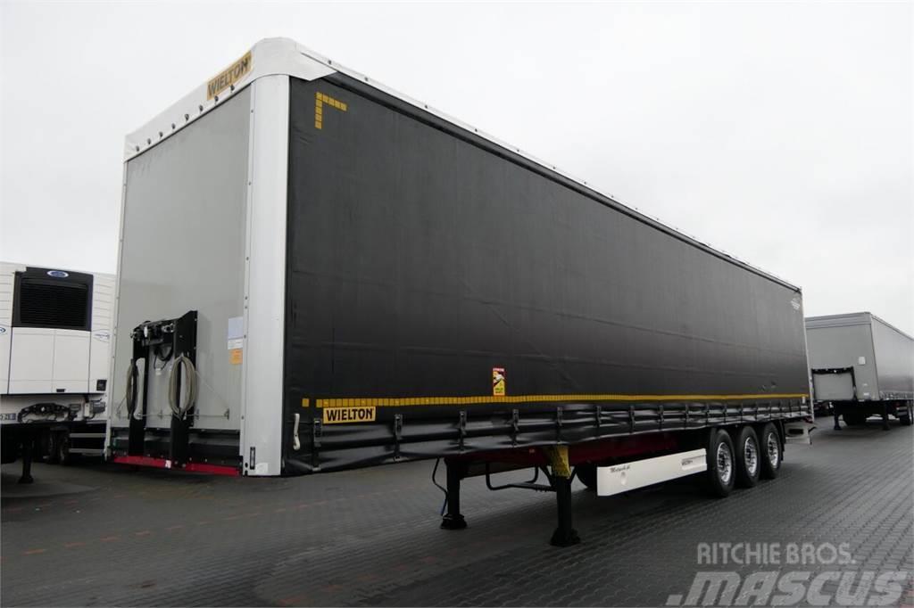 Wielton CURTAINSIDER / STADNARD / COILMULD - 9 M / LFITED  Curtainsider semi-trailers