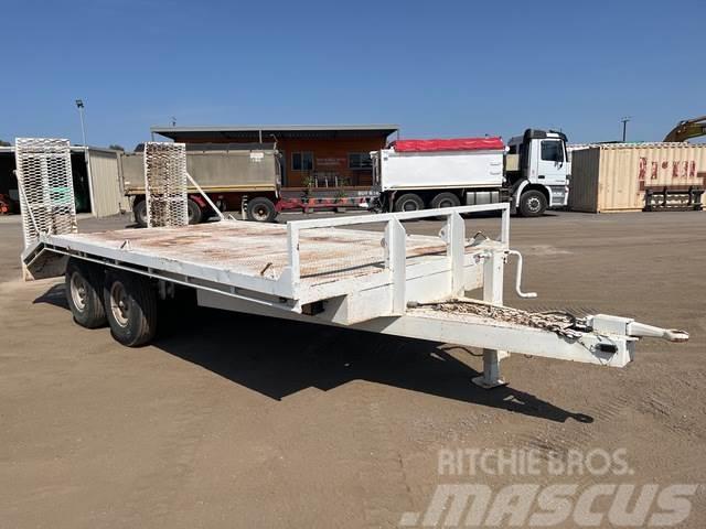  5.5 m Bogie/A Equipment Trailer Vehicle transport trailers