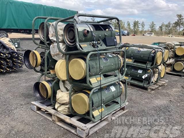  (6) Assorted Hunter Space Heaters Heating and thawing equipment