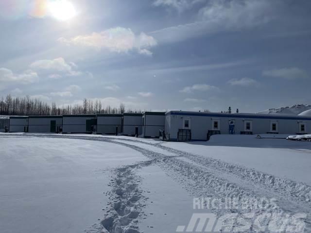  7 Unit 54 ft x 11 ft 6 in 25 Person Skid-Mounted M Construction barracks