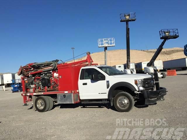 Ford F-550 Mobile drill rig trucks
