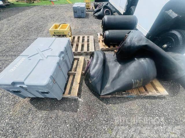 Refueling Pump & Assorted Collapsible Fabric Fuel  Tanker trailers