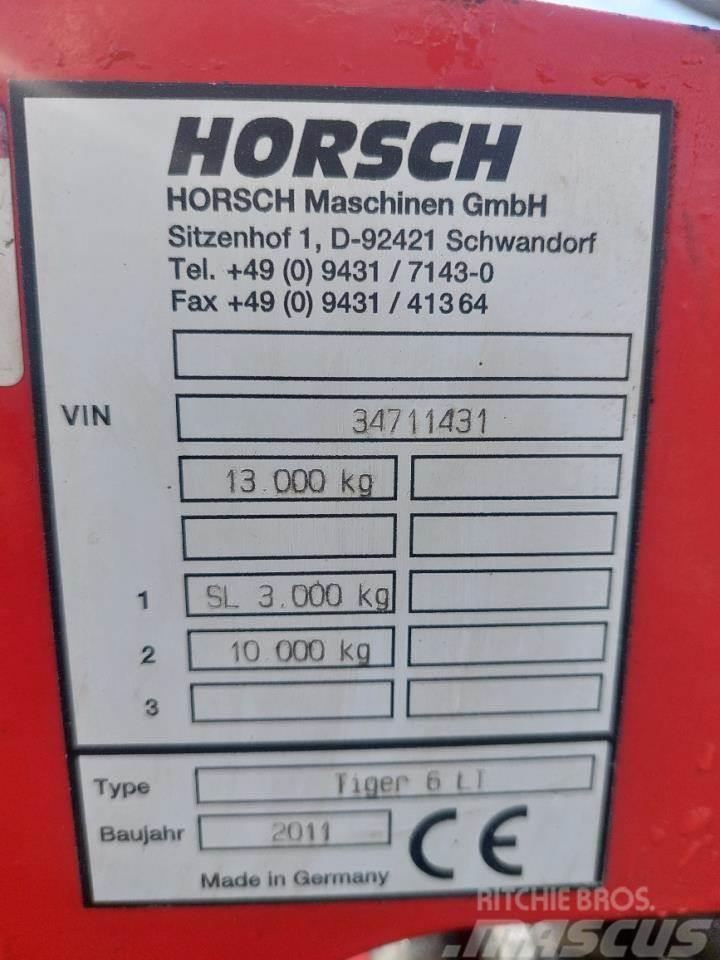Horsch Tiger 6 LT / Pronto 6 TD Harrows