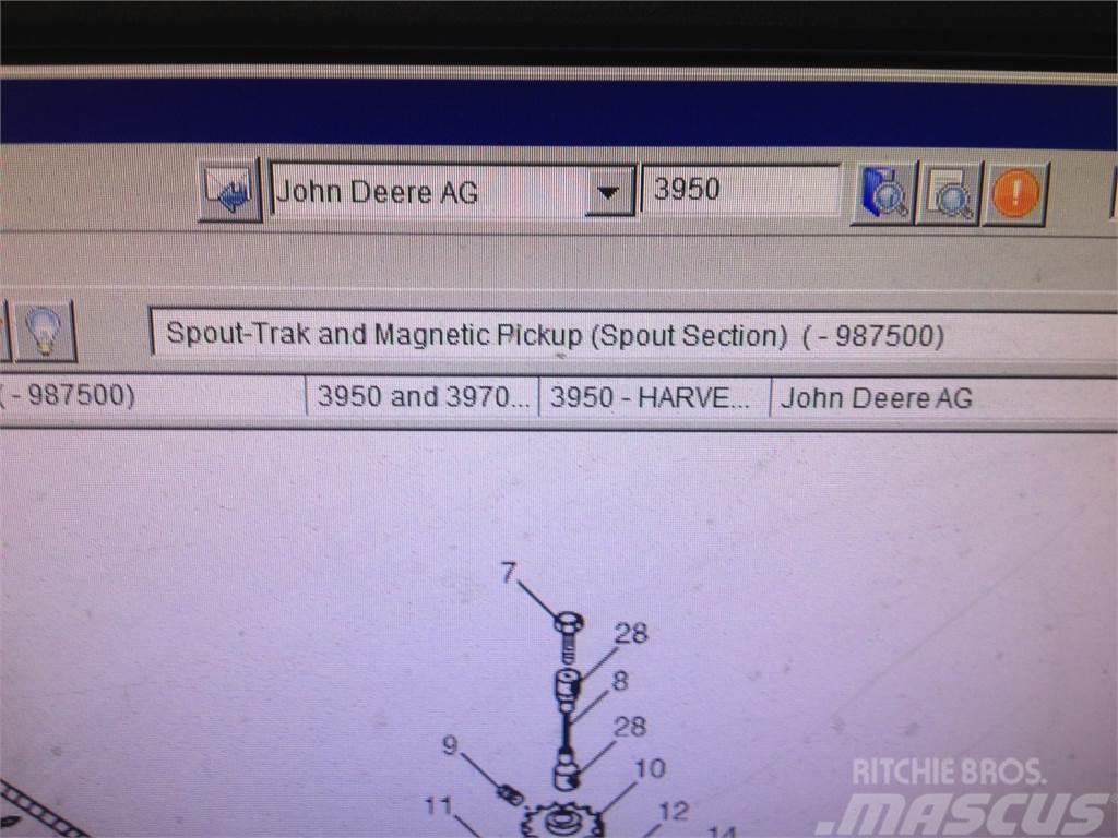John Deere SPOUT TRACK FOR 3950/3970 FORAGE HARVESTER Other forage harvesting equipment