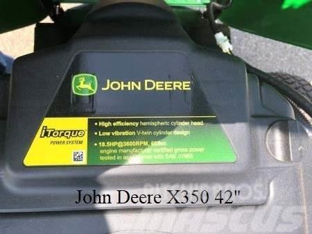 John Deere X350 Compact tractors