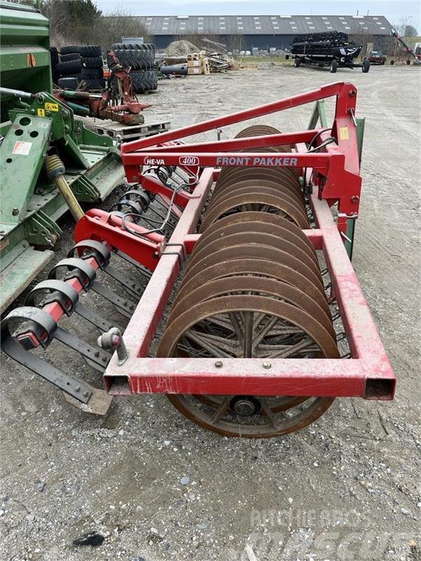 He-Va 4 m frontpakker 80 cm ringe med Frontboard & Marke Farming rollers