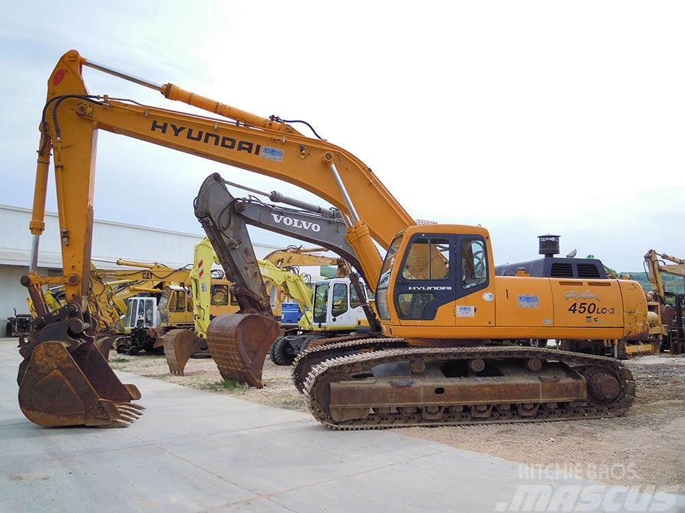 Hyundai R450LC-3 Crawler excavators