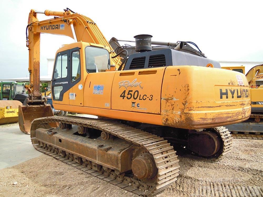 Hyundai R450LC-3 Crawler excavators