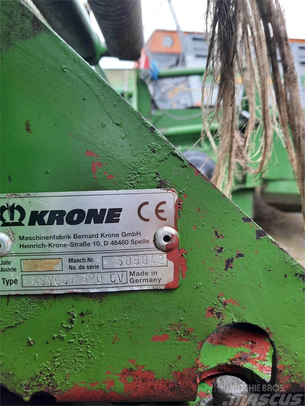 Krone EC320CV Maaier Other farming machines
