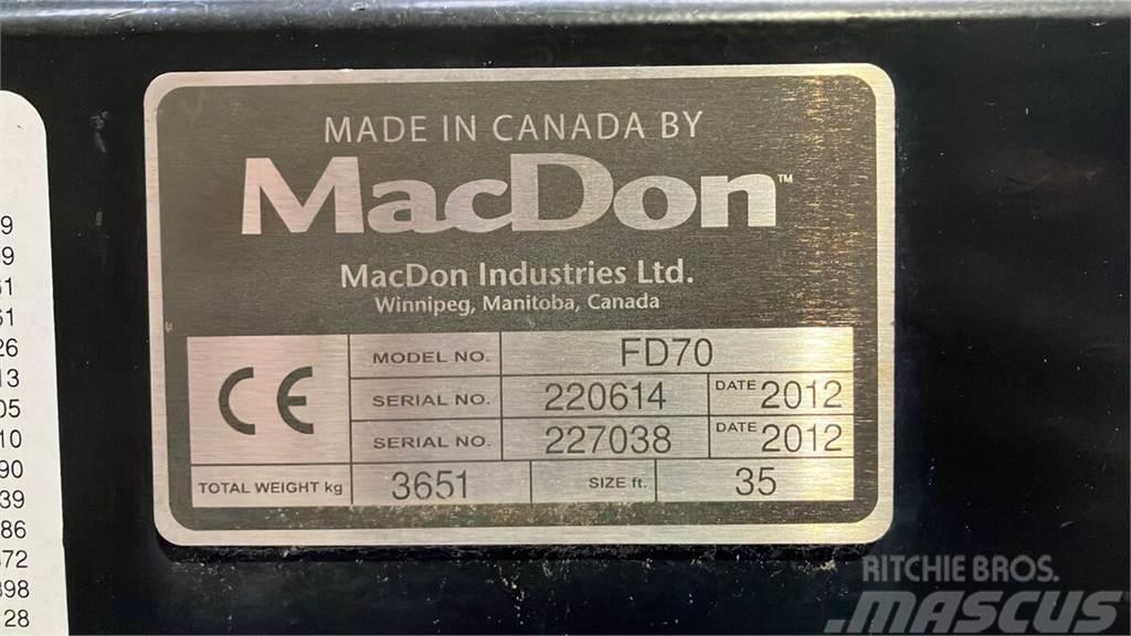 MacDon FD70 Combine harvester spares & accessories