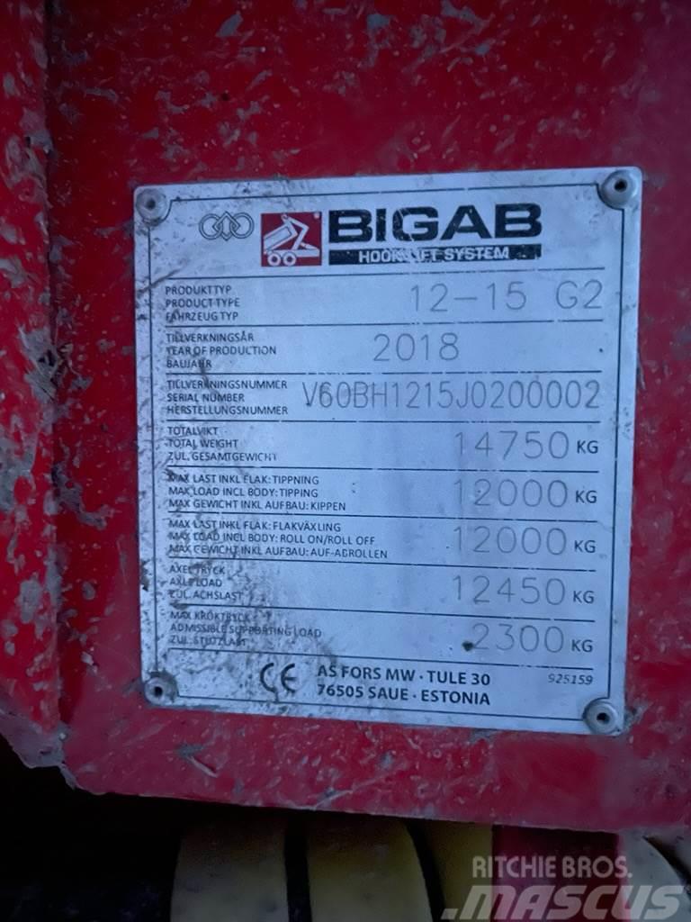 Bigab 12-15 G2 Other farming trailers