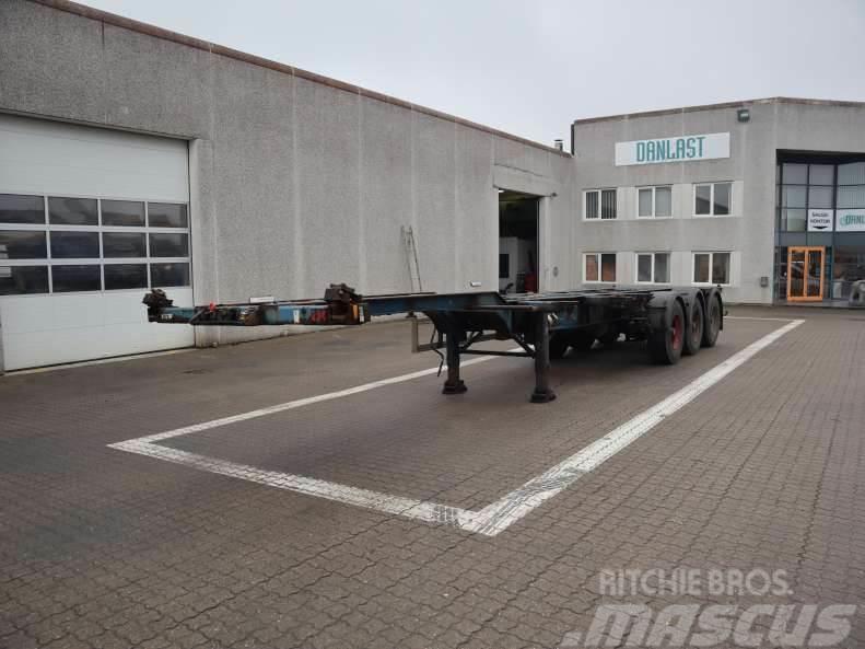 HFR Containerchassis Containerframe/Skiploader semi-trailers