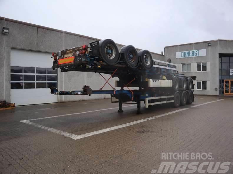 Krone Containerchassis Containerframe/Skiploader semi-trailers