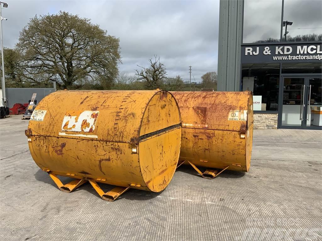  Choice of 2x 2140 Litre Bunded Diesel Fuel Tanks Other farming machines