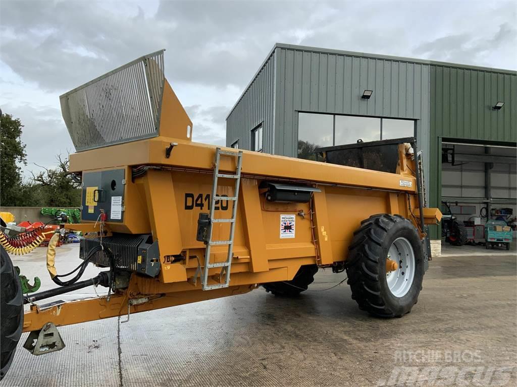 Richard Western D4120 Rear Discharge Dung Spreader Other farming machines