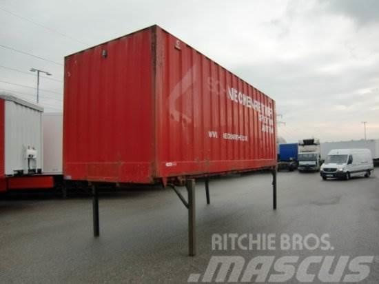 KEREX WKST745 WECHSELPRITSCHE 7,30M INNENLäNGE, 2  Containerframe/Skiploader trailers