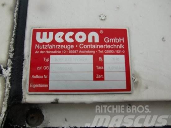 WECON WECHSELBRüCKE JUMBO PLANE, HUBDACH, GESAMTLäNGE: Containerframe/Skiploader trailers