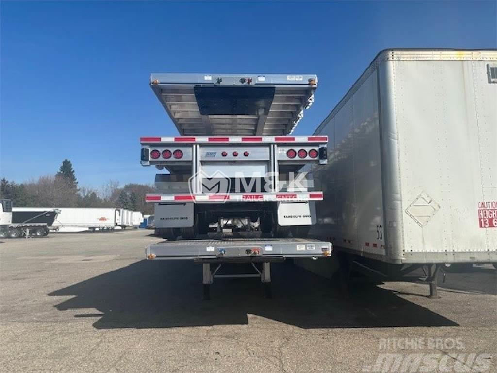 East Mfg 53' Aluminum RAS Flatbed/Dropside trailers