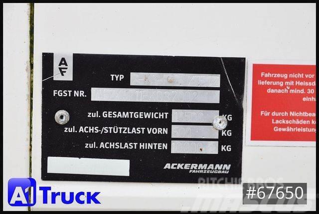 Ackermann 1 Achs Koffer+ Schiebeplane 3100mm innen Van Body Trailers