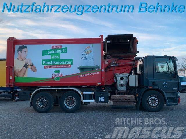 DAF CF 75.310 Schörling Seitenlader/Rechtslenker Waste trucks