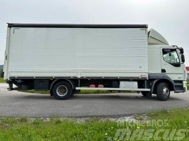 DAF LF 260 FA E6Handschaltung Blatt Luft abs Lbw Tautliner/curtainside trucks