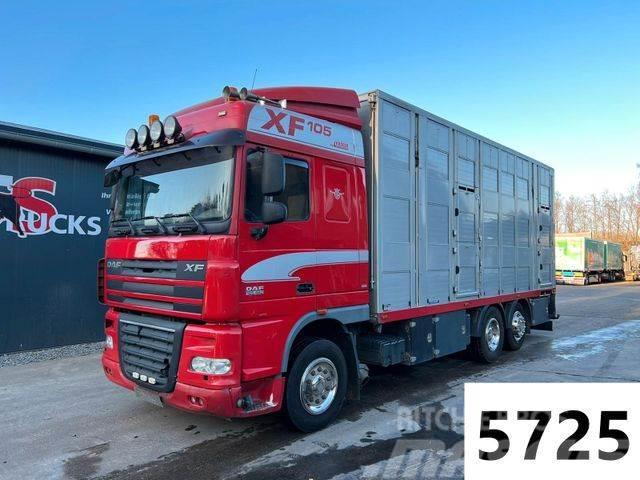 DAF XF 105.460 EU5 3. Stock Menke- Lüfter Tränke Livestock carrying trucks