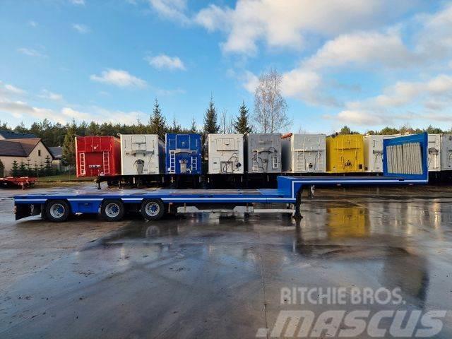Danson Low Loader Extendable to 20,30 m Low loader-semi-trailers