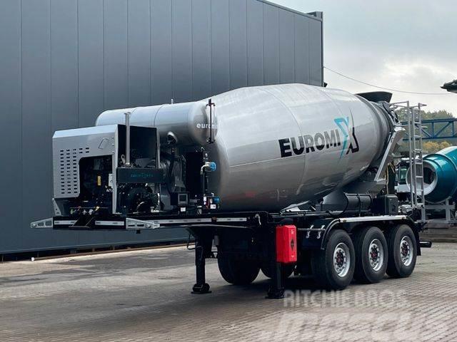 Euromix MTP 12m³ Betonmischer-Auflieger Concrete trucks
