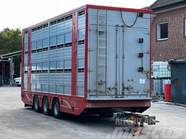  FINKL VAT22 3.Stock Tränke,Hubdach Livestock carrying trailers