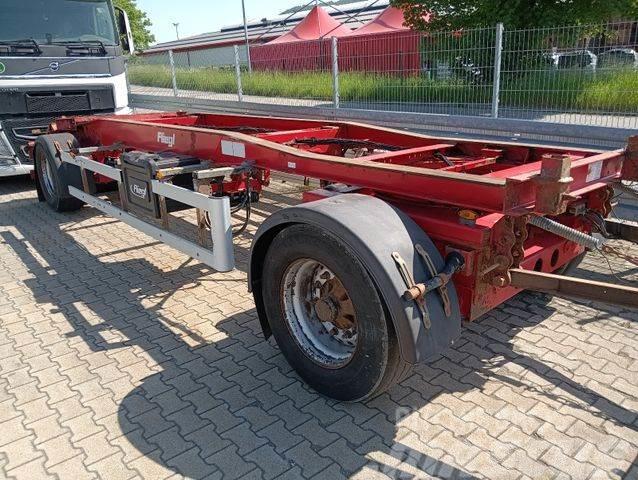 Fliegl ZPS180 SCHLITTEN Abrollanhänger BPW Eco TÜV 5-7m Skeletal trailers