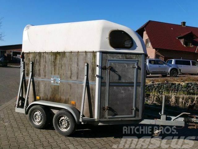  Holz Poly 2 Pferde Livestock carrying trailers