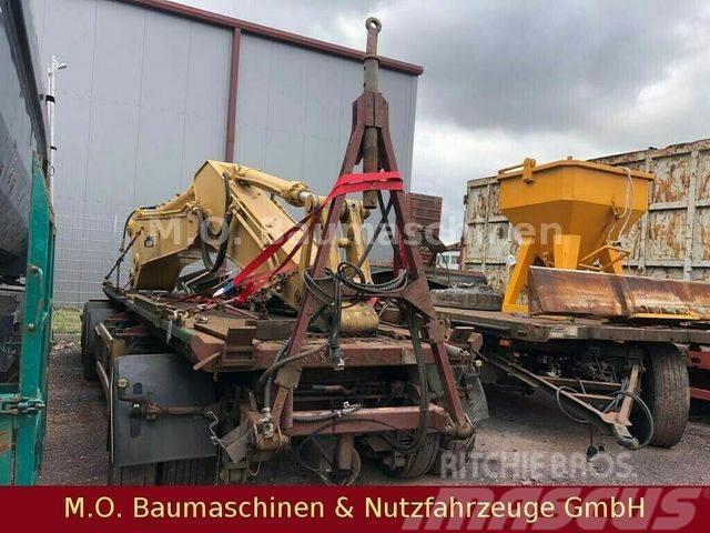 Hüffermann HMA 24.24 / Muldenanhänger / 24t Containerframe/Skiploader trailers