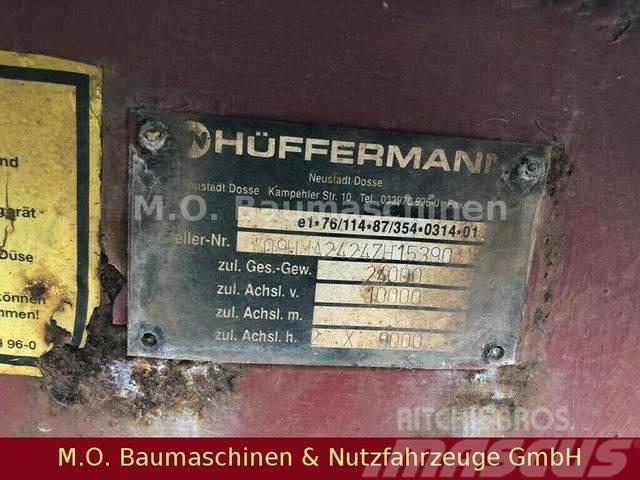Hüffermann HMA 24.24 / Muldenanhänger / 24t Containerframe/Skiploader trailers