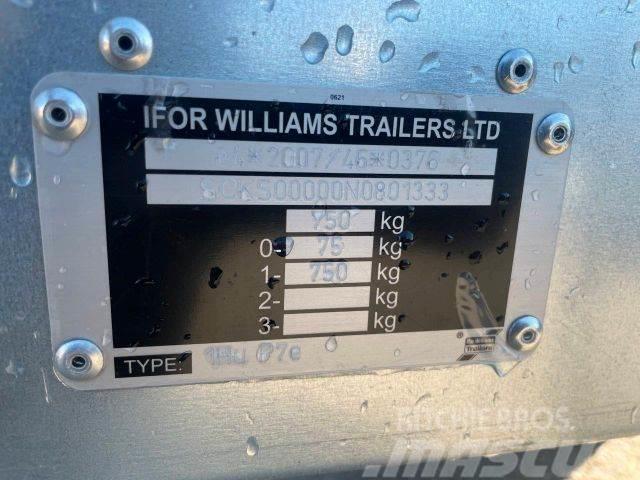 Ifor Williams 1Hu Pe75 NEW, cattle transport, vin 333 Livestock carrying trailers
