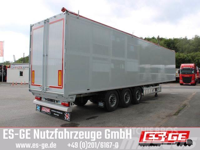 Knapen 3-Achs-Schubbodenauflieger 92m³ Box body semi-trailers
