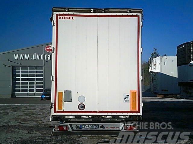 Kögel SNCO24 MEGA, COIL MULDE Curtainsider semi-trailers