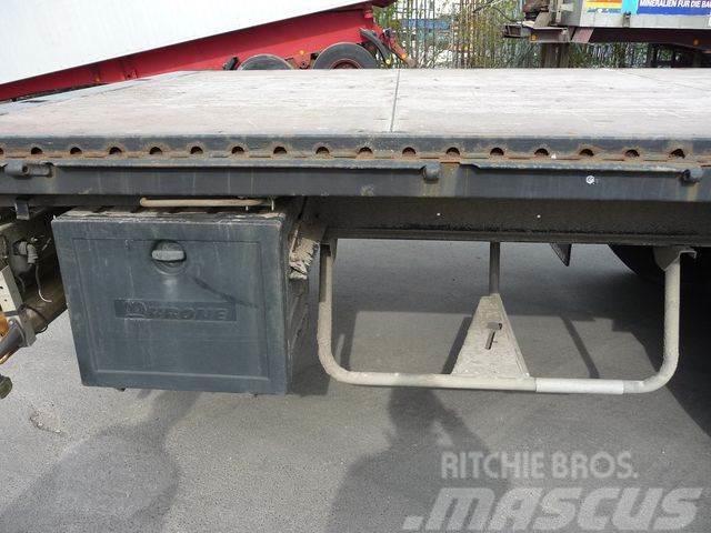 Krone SDP 27 Flatbed/Dropside semi-trailers