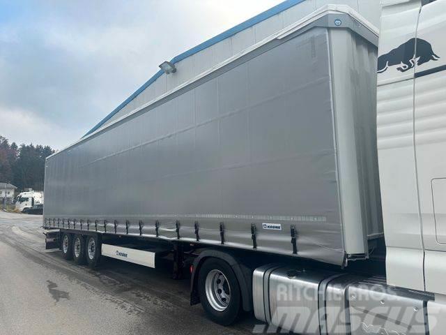 Krone SDP27 Lift/XL und Getränke/Alulatten Curtainsider semi-trailers